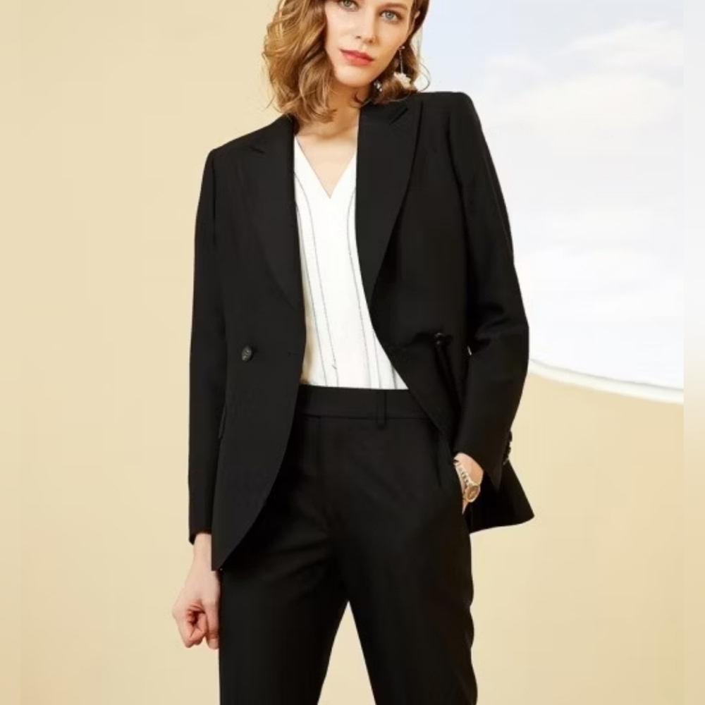 Suit Blazer Alberto Makali Black Blazer